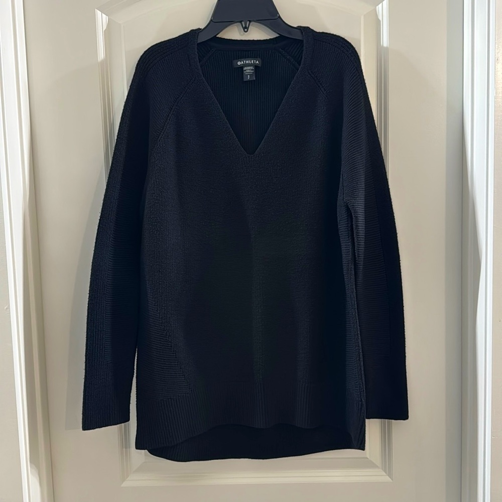 Athleta V-neck Sweater, Size S